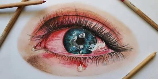 عکس پروفایل چشم فانتزی