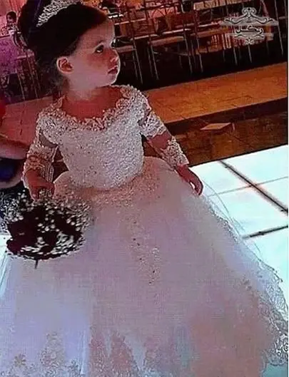 عکس لباس عروس دخترانه کوچک
