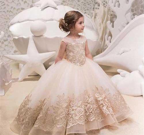 عکس لباس عروس دخترانه کوچک