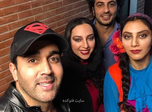 عکس عروسی پوریا پورسرخ وهمسرش