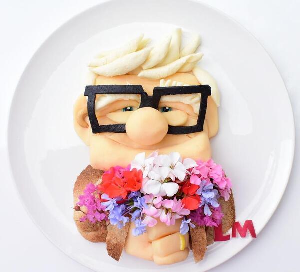 عکس غذا انیمیشنی