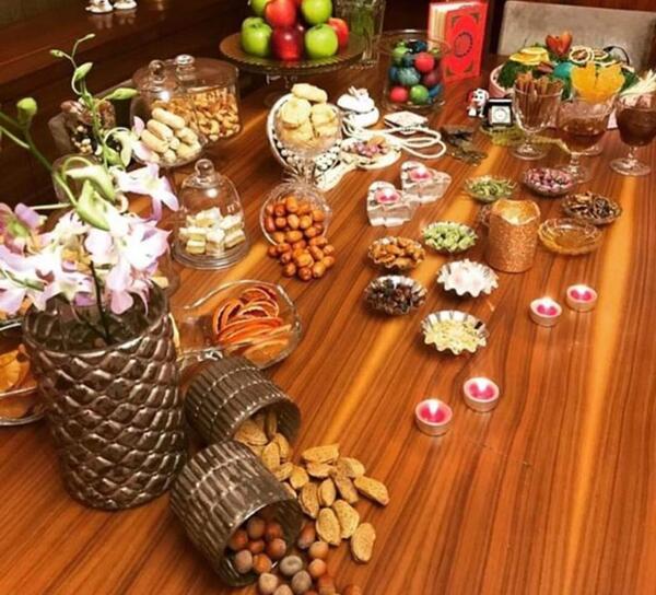 عکس سفره هفت سین خارجی ها