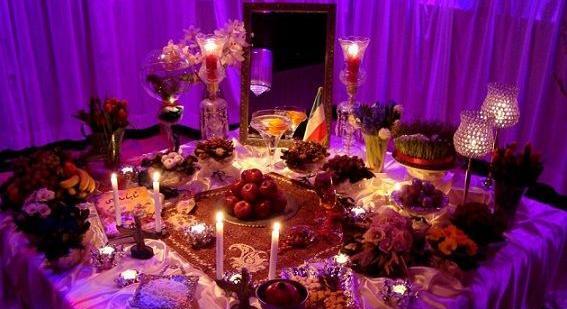 عکس سفره هفت سین خارجی ها