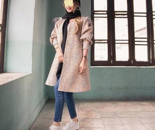 عکس مدل مانتو جدید دخترانه برای عید ۹۹