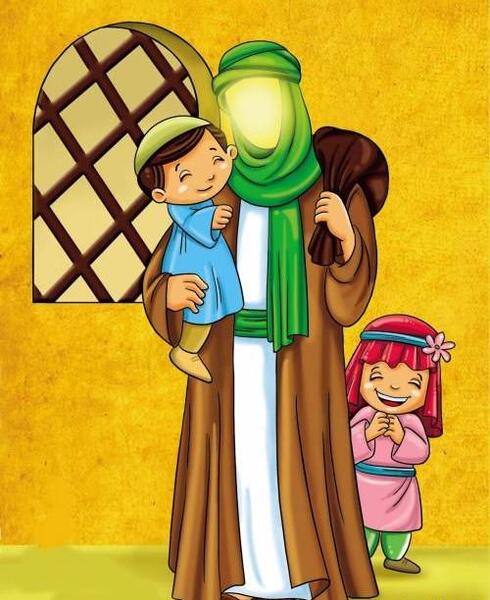 عکس امام علی برای نقاشی