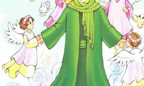 عکس امام علی برای نقاشی