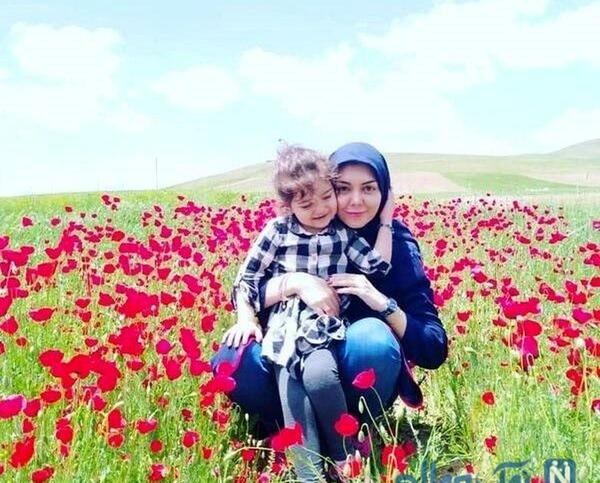 عکس همسر و دختر آزاده نامداری