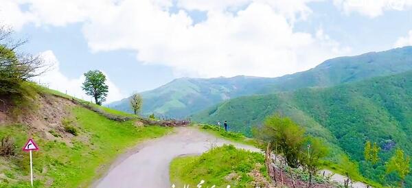 عکس هوایی گردنه حیران