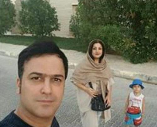 عکس بچه حامد اهنگی