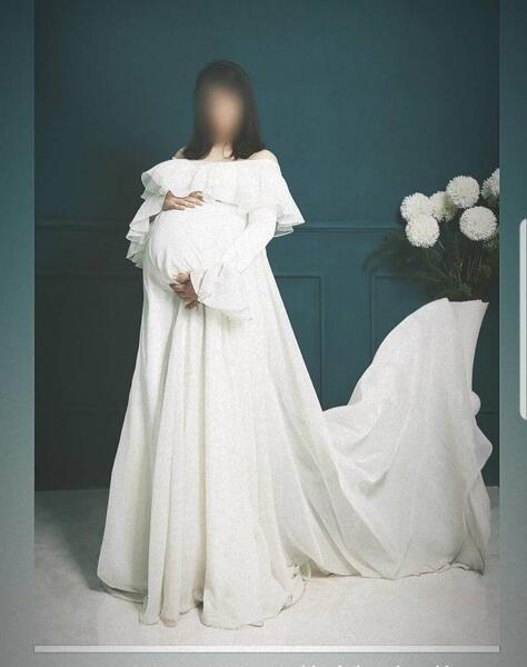 عکس عروس باردار