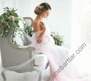 عکس عروس باردار
