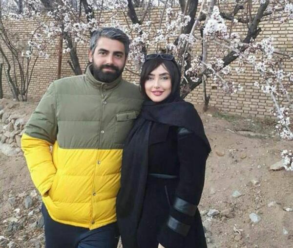 عکس جواد جوادی با همسرش