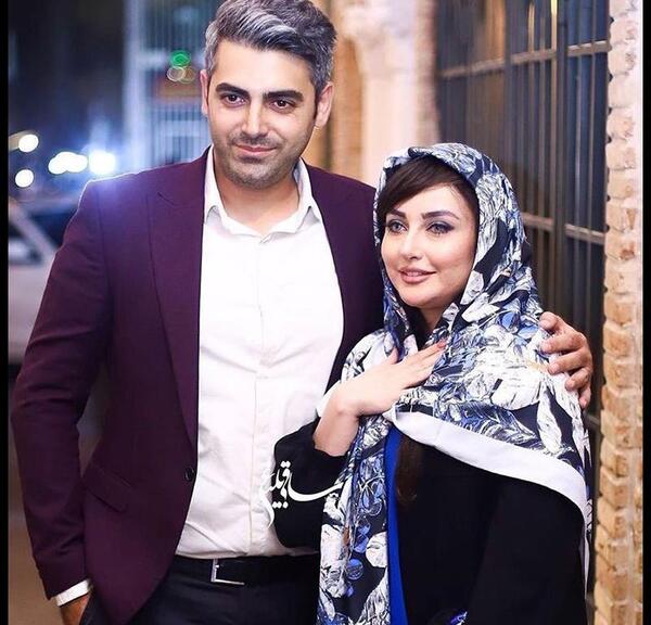 عکس جواد جوادی با همسرش