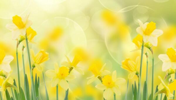 عکس گل نرگس برای بک گراند