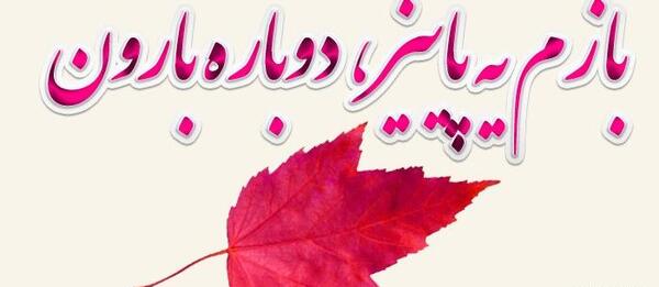 عکس نوشته طلب باران
