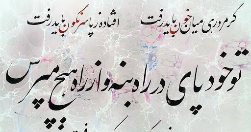 عکس نوشته گر بر سر نفس خود امیری مردی