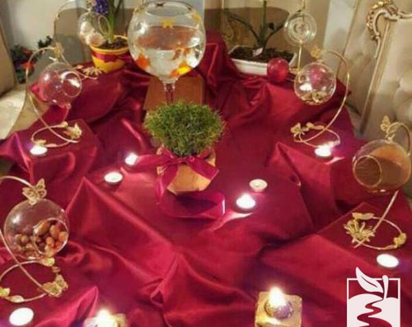 عکس از هفت سین لاکچری