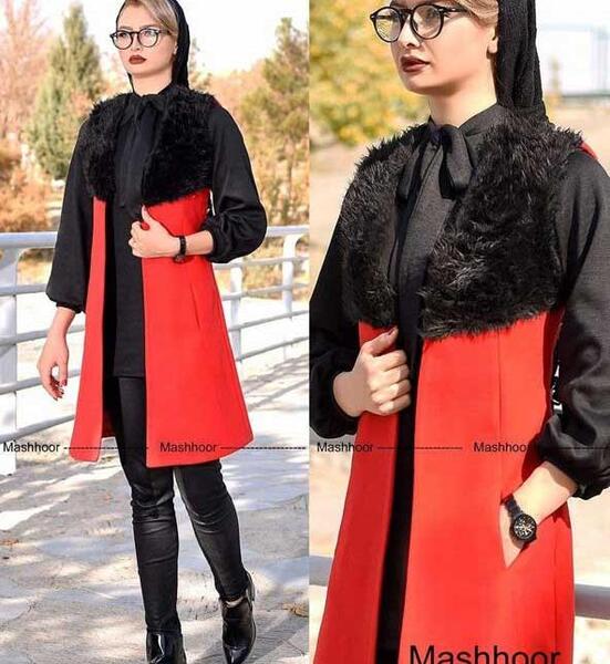 عکس مانتو جدید رنگ سال