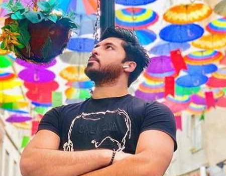 عکس پویا پاسلار و همسرش