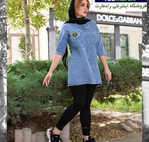 عکس مانتو جین اسپرت