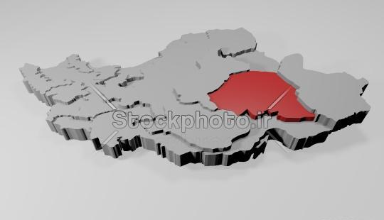 عکس سه بعدی ایران