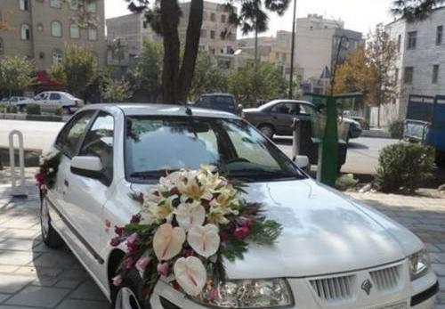 عکس ماشین عروس لاکچری