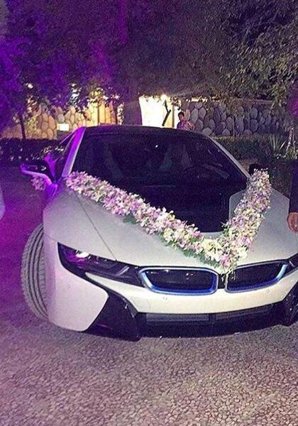 عکس ماشین عروس لاکچری