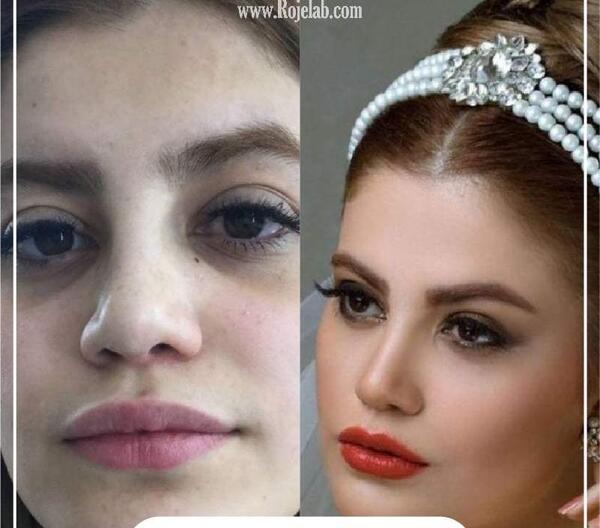 عکس ایده ارایش عروس