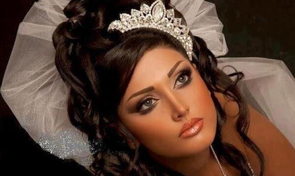 عکس ایده ارایش عروس