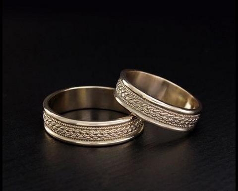 عکس حلقه ازدواج قدیمی