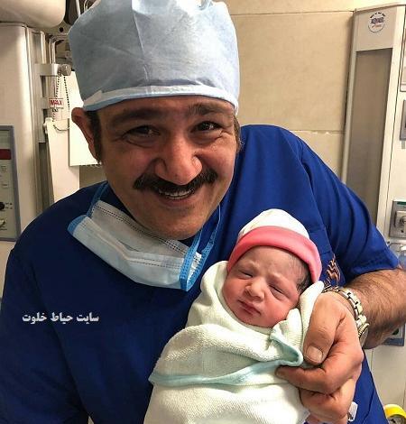 عکس تولد دختر مهران غفوریان جدید