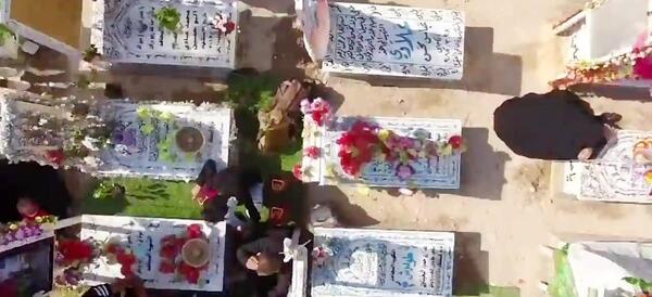 عکس هوایی وادی السلام