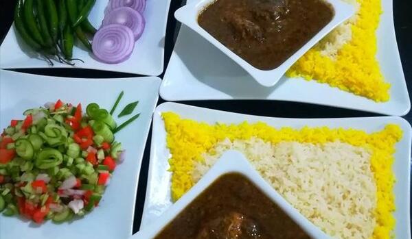 عکس غذا قلیه ماهی