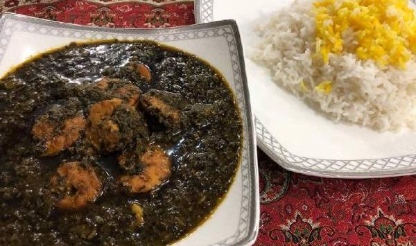 عکس غذا قلیه ماهی