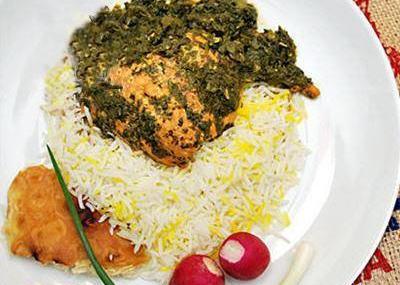 عکس غذا قلیه ماهی