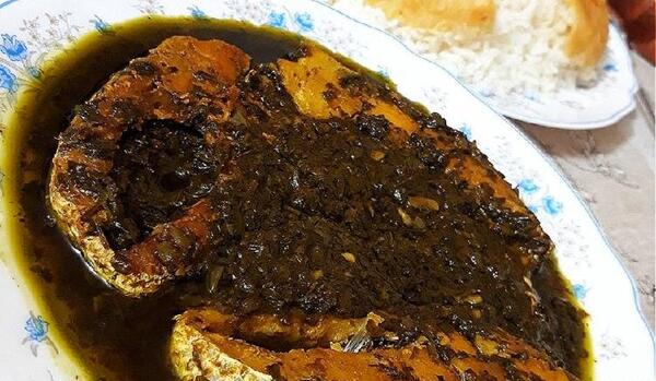 عکس غذا قلیه ماهی