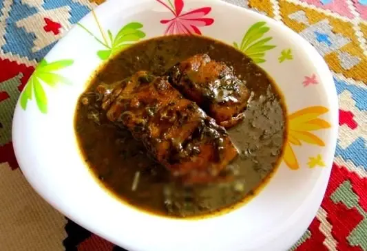عکس غذا قلیه ماهی