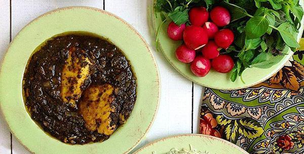 عکس غذا قلیه ماهی