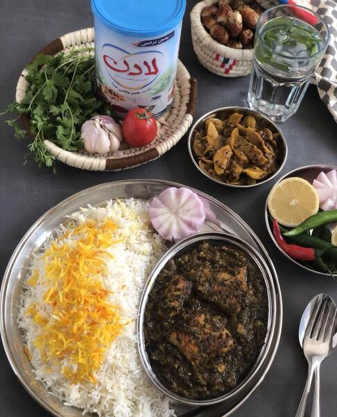 عکس غذا قلیه ماهی