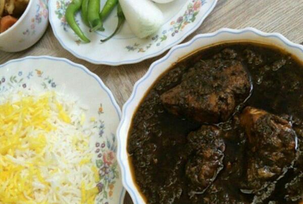 عکس غذا قلیه ماهی