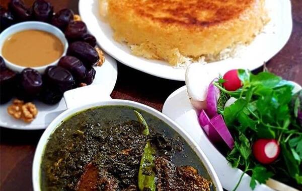 عکس غذا قلیه ماهی