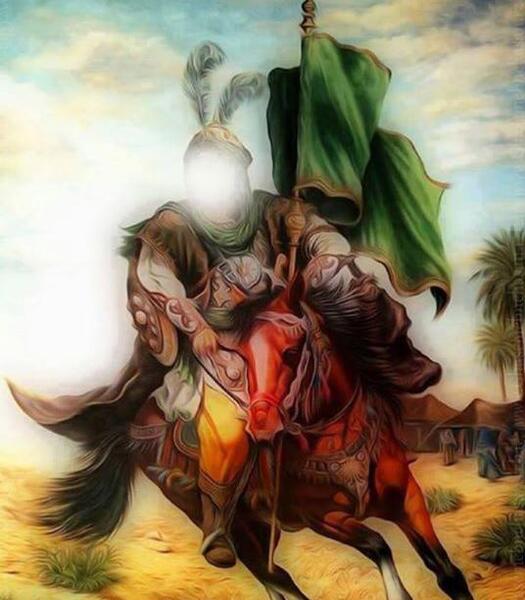 عکس ابوالفضل العباس و امام حسین