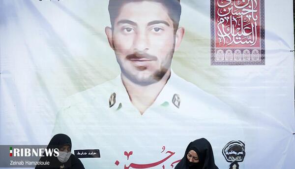 عکس قاتل شهید حامد ضابط
