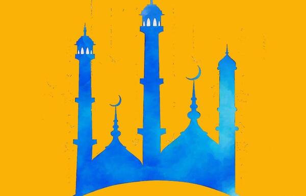 عکس کارتونی مسجد