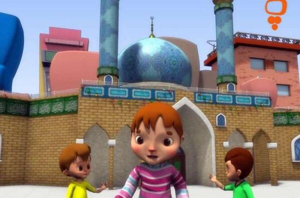 عکس کارتونی مسجد