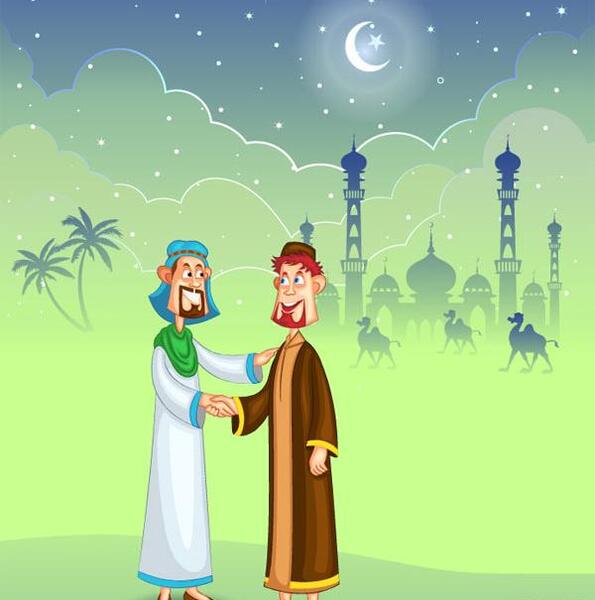 عکس کارتونی مسجد