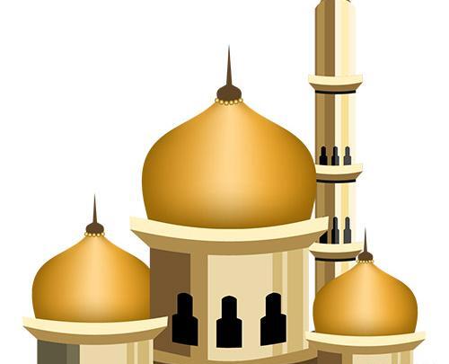 عکس کارتونی مسجد