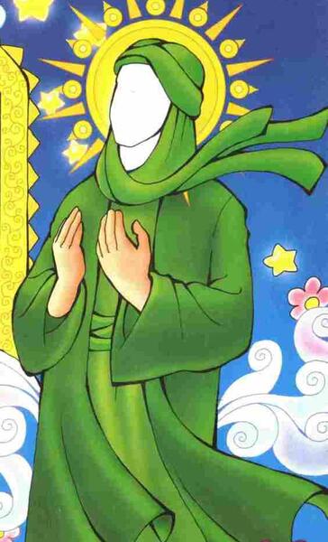 عکس امام زمان بچه گانه