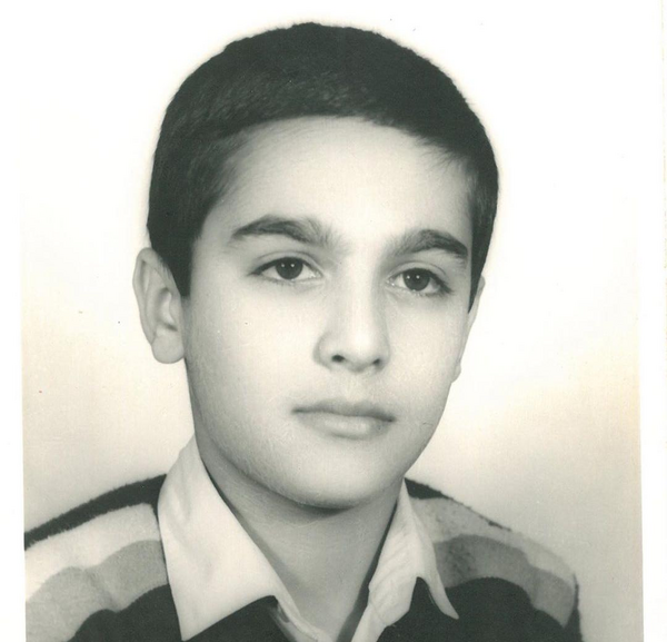 عکس بچگی قالیباف
