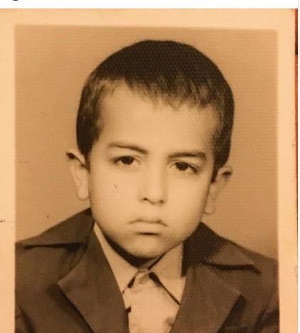 عکس بچگی قالیباف